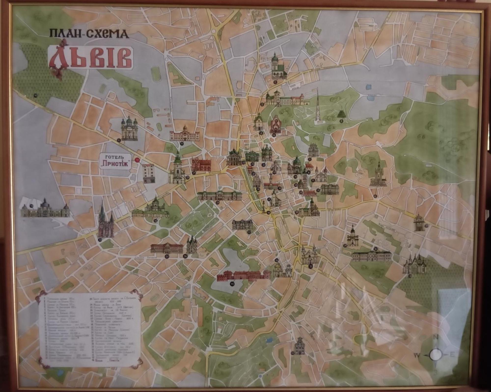 Prestige Hotell Lviv Eksteriør bilde